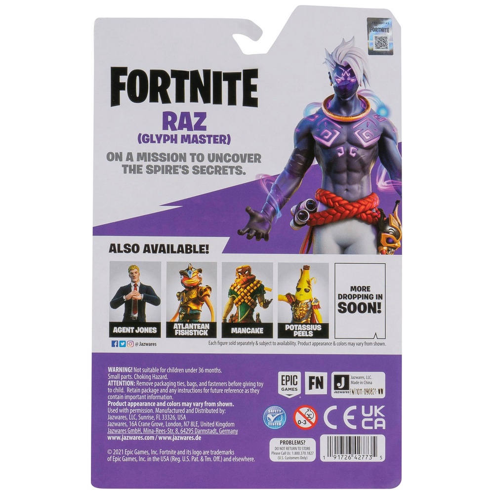 fortnite raz action figure