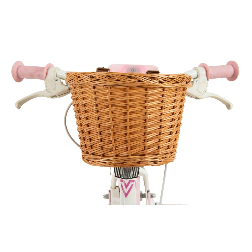 Panier Vélo Enfant Licorne – Osier Plastique Arc-en-ciel – Fixation Guidon