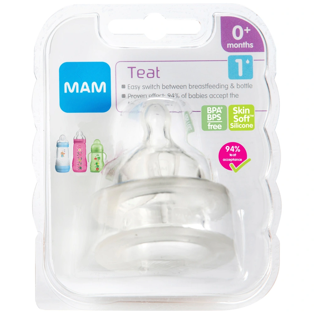 MAM Slow Flow Size Baby Bottle Teats Pack Smyths Toys Ireland