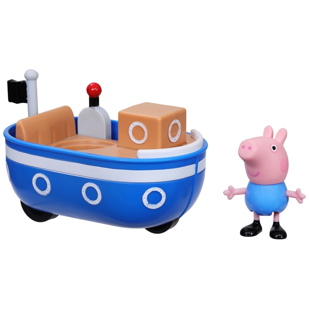 Peppa Pig - Mini Véhicule et Figurine - Modèle Aléatoire