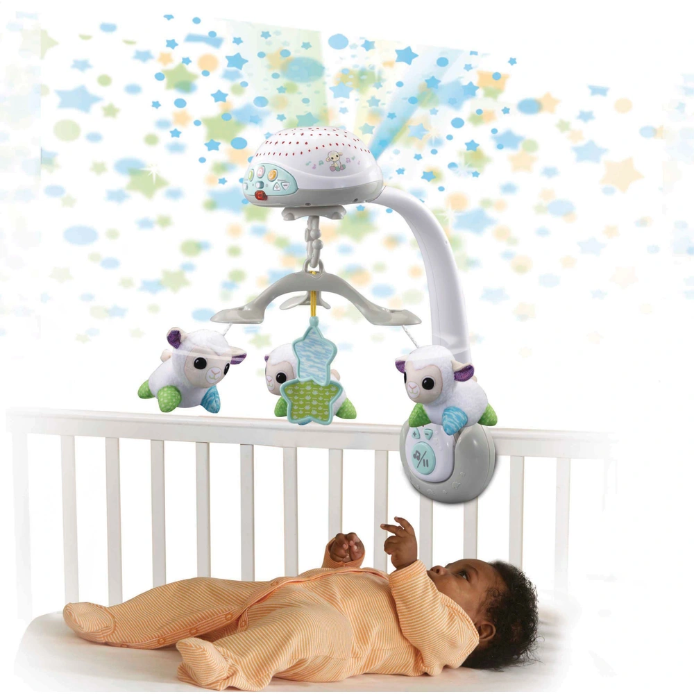 VTech Baby Lullaby Lambs Cot Mobile Smyths Toys UK