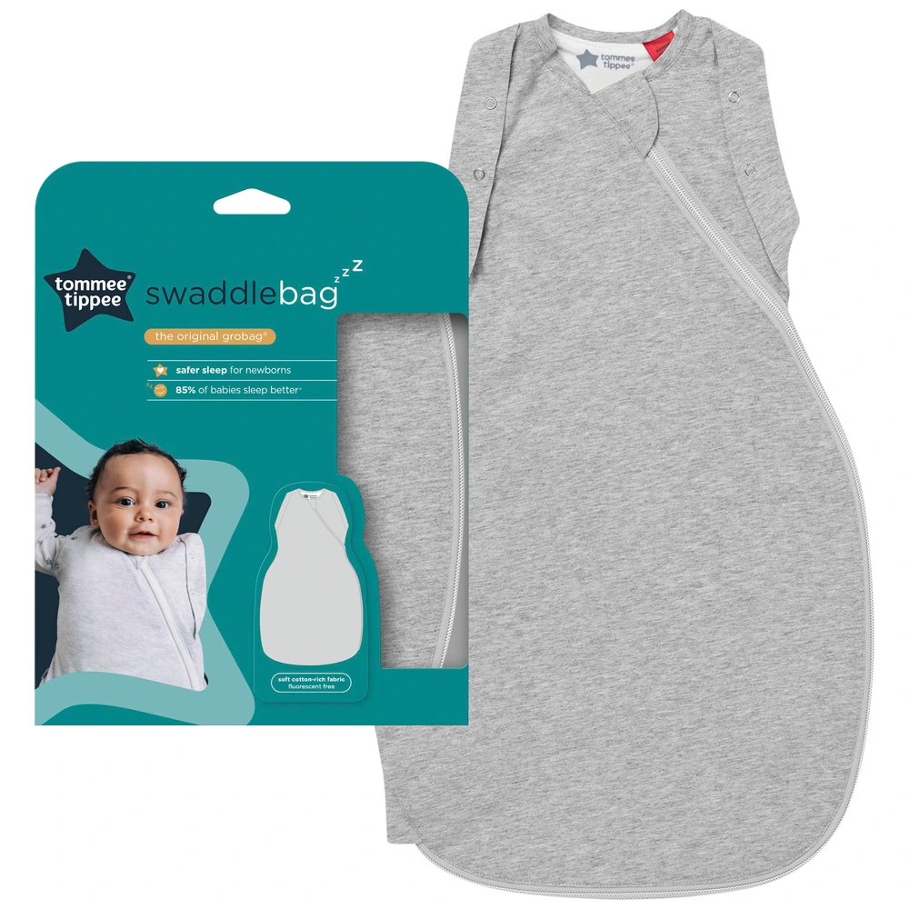 Tommee Tippee Baby Sleeping Bag Tog 0-3 Months Sky Grey Marl