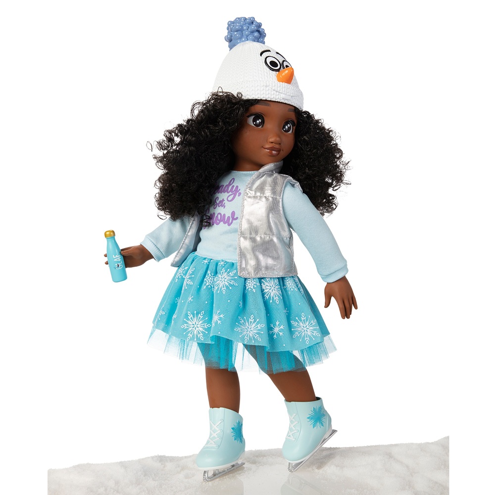 playmobil reine des neiges patineuse