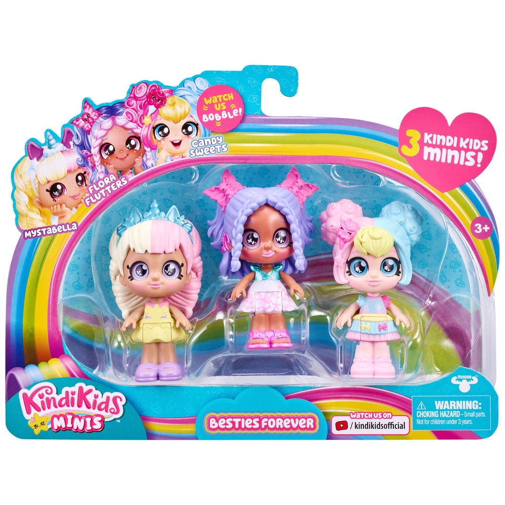 Kindi Kids Minis Rainbow Besties Pack | Smyths Toys UK