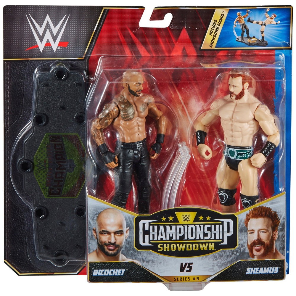 WWE Championship Showdown Ricochet vs Sheamus 2-Pack | Smyths Toys UK
