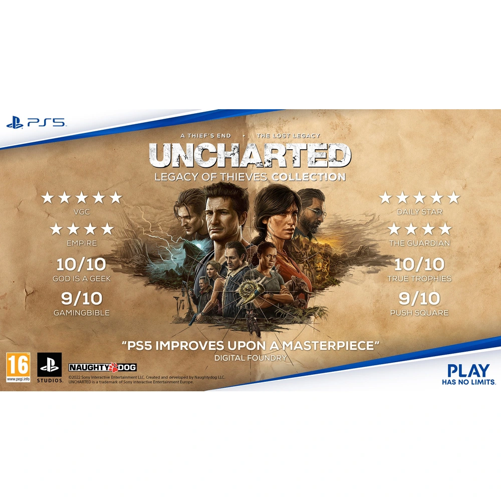 Uncharted: Legacy Of Thieves Collection PS5 Smyths Toys UK