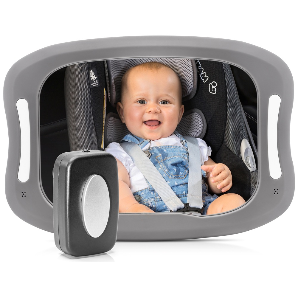 Lescars Autospiegel: Baby-Spiegel fürs Auto (Babyspiegel Auto