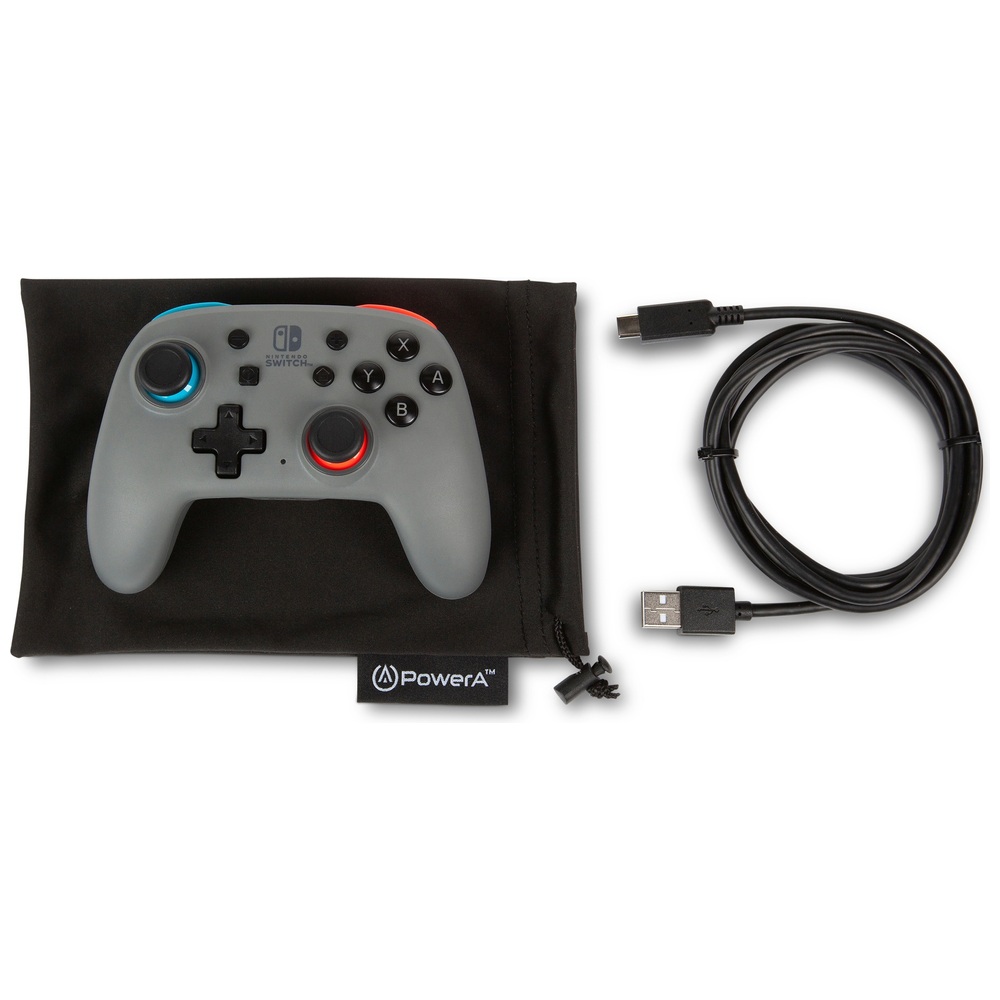 PowerA Nano Enhanced Wireless Controller for Nintendo Switch Grey