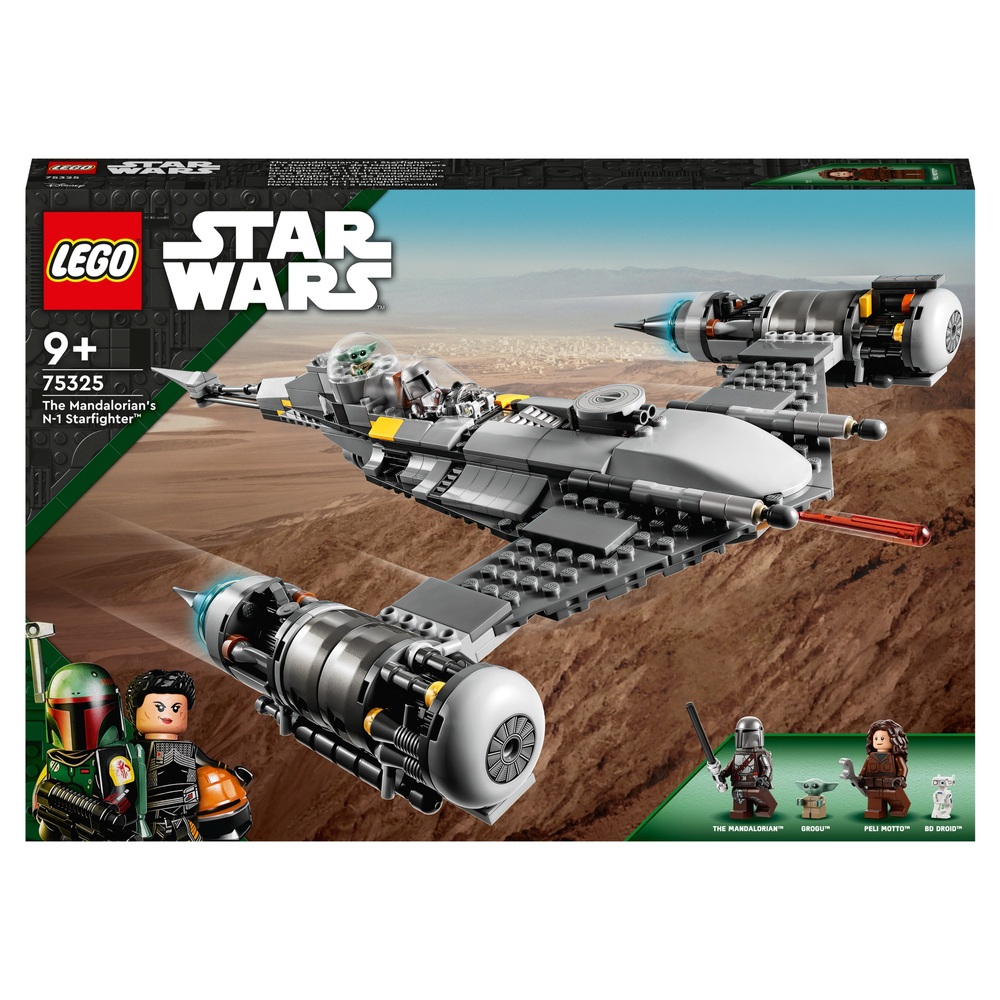 perspectief methaan pepermunt LEGO Star Wars 75325 De Mandalorians N-1 Starfighter als  speelgoedruimteschip set | Smyths Toys Nederland