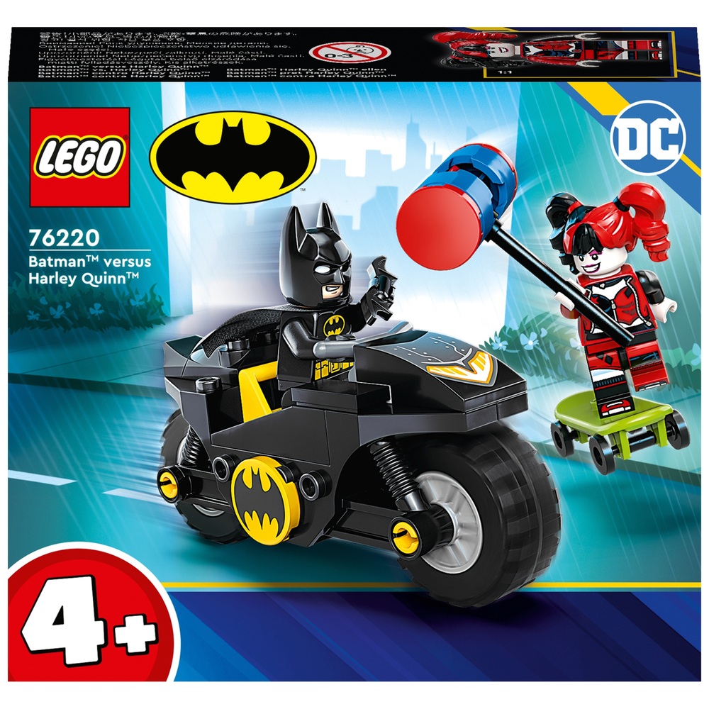 LEGO DC 76220 Batman versus Harley Quinn 4+ Building Toy | Smyths Toys UK