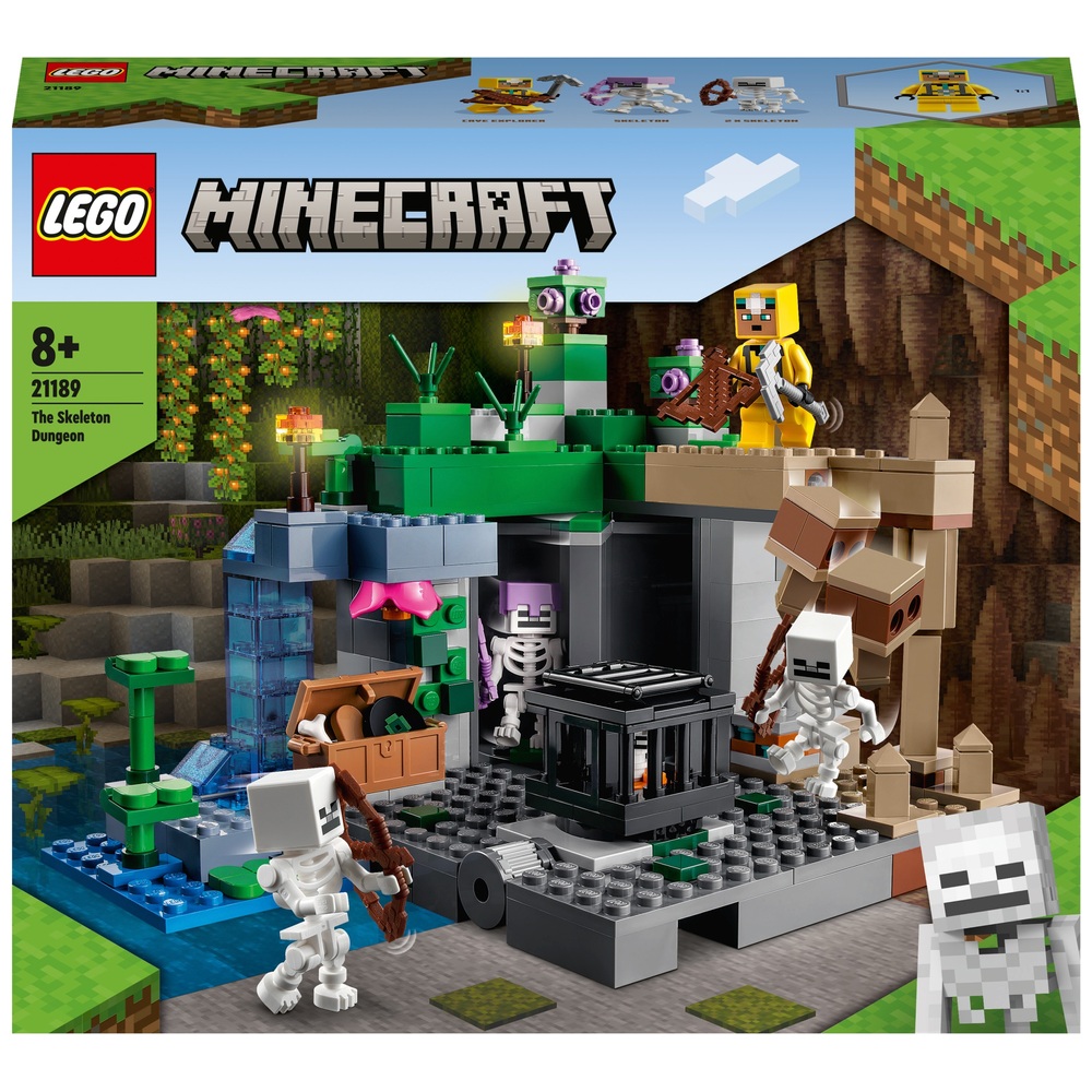 LEGO Minecraft 21189 The Skeleton Dungeon Buildable Toy