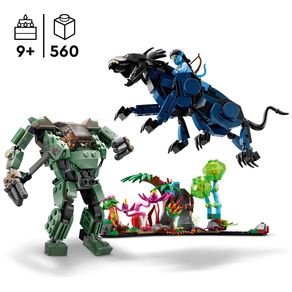 LEGO 75571 Avatar Neytiri & Thanator Vs. AMP Suit Quaritch | Smyths Toys UK