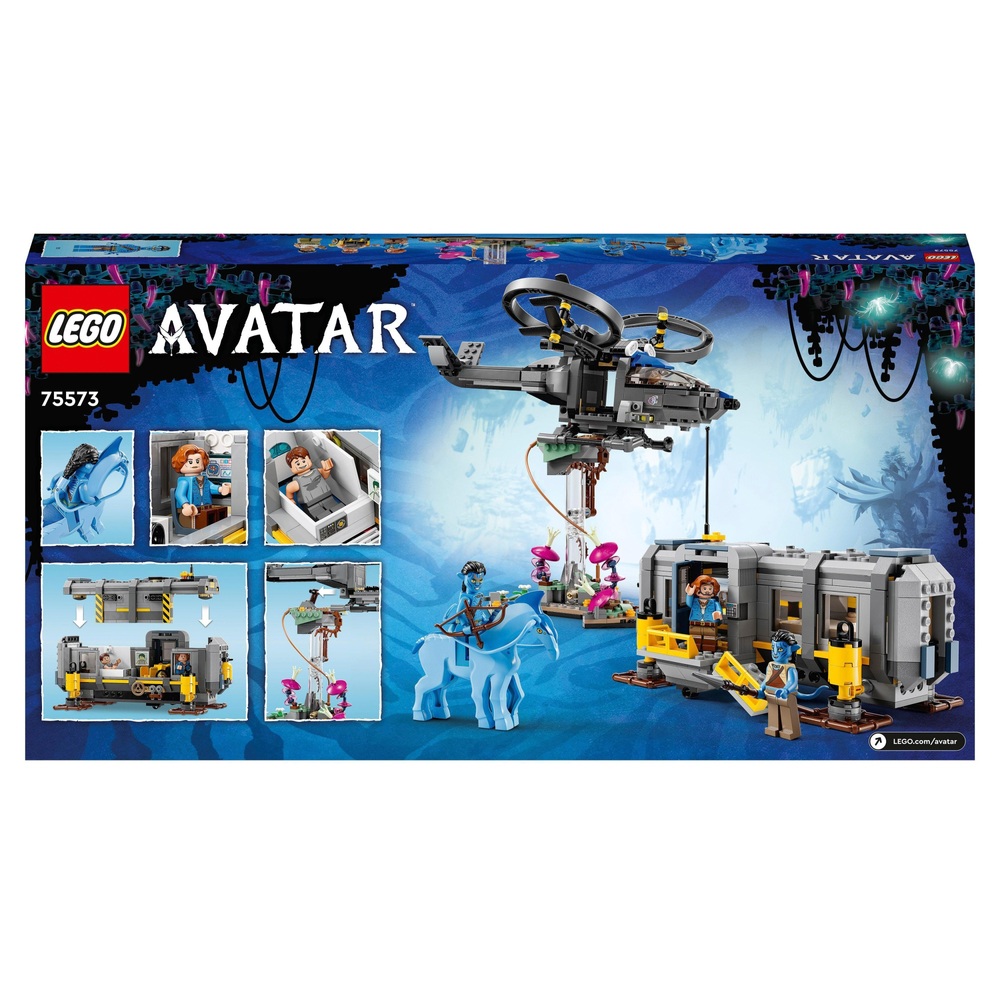 LEGO Avatar 75573 Floating Mountains: Site 26 & RDA Samson | Smyths ...