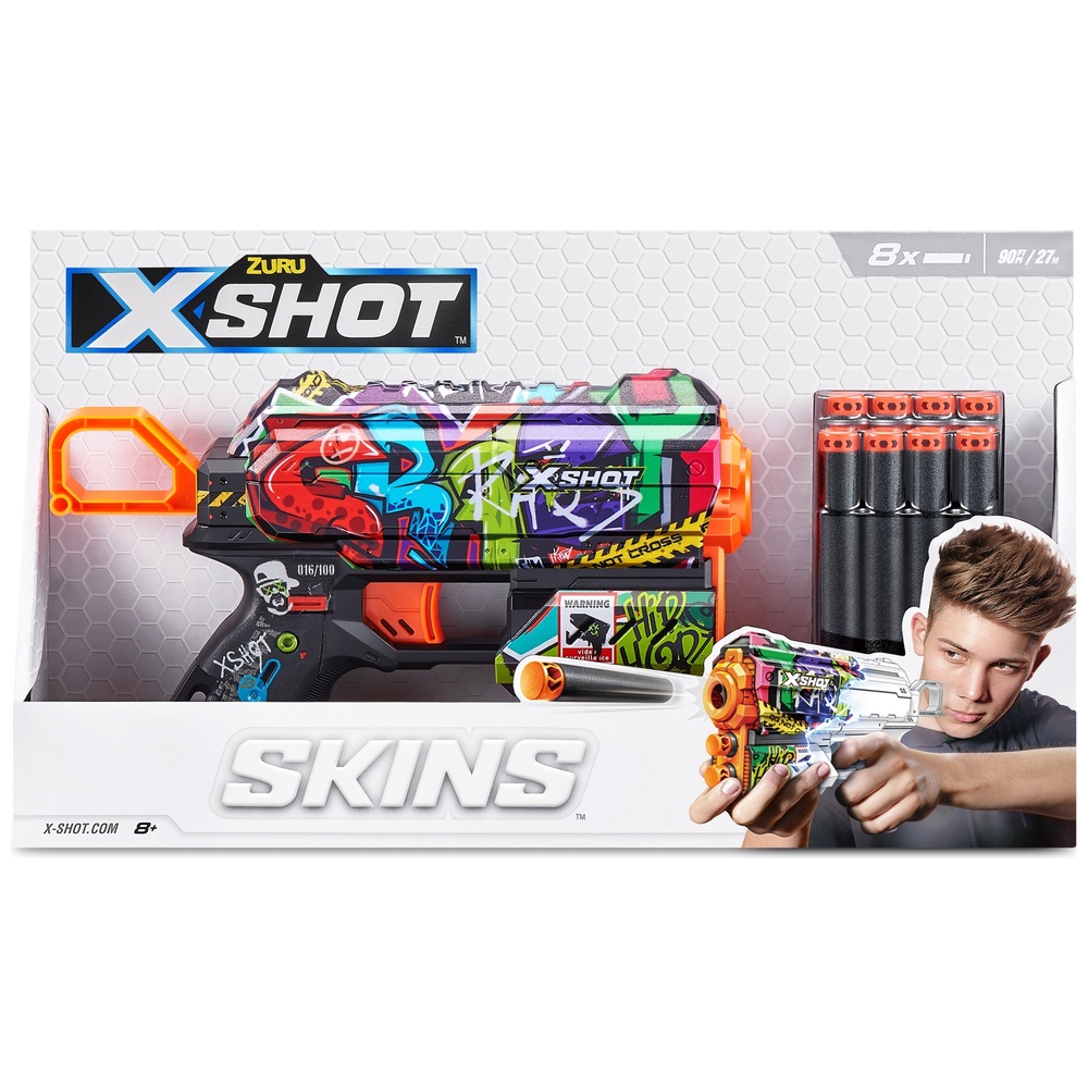 XShot Skins Flux Dart Blaster Assortment Smyths Toys UK