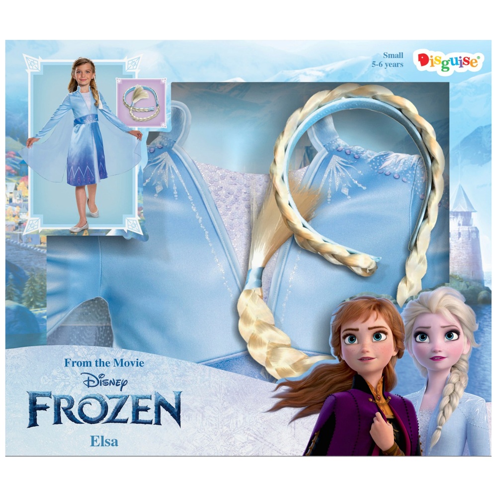 Disney Frozen Elsa Fancy Dress Costume | Kids | George at ASDA