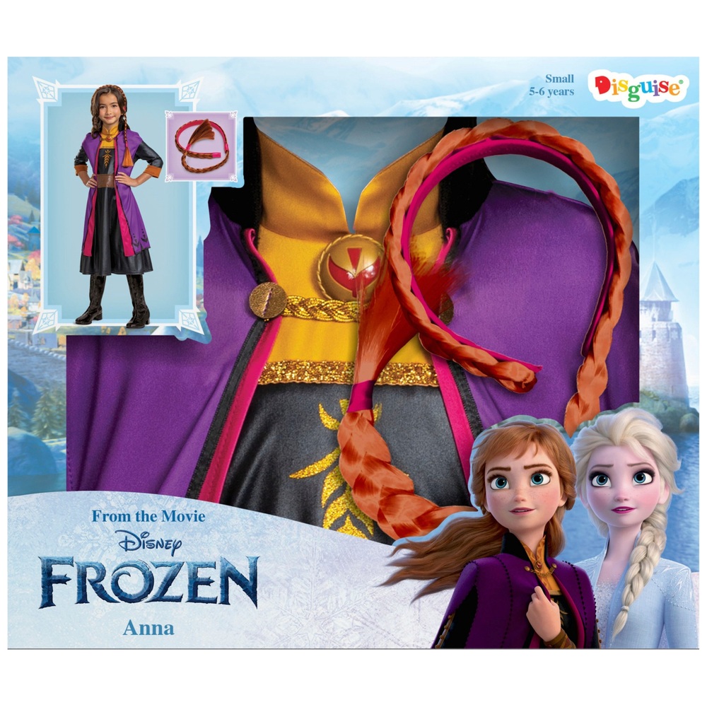 Disney Princesses - Déguisement La Reine des Neiges Elsa 5-6 ans