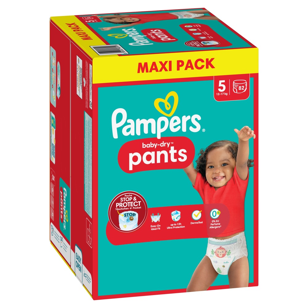 Belichamen maagd Nautisch Pampers Baby Dry Pants Maxi Pack Gr. 5 Junior 12-17 kg 82 Stück | Smyths  Toys Deutschland