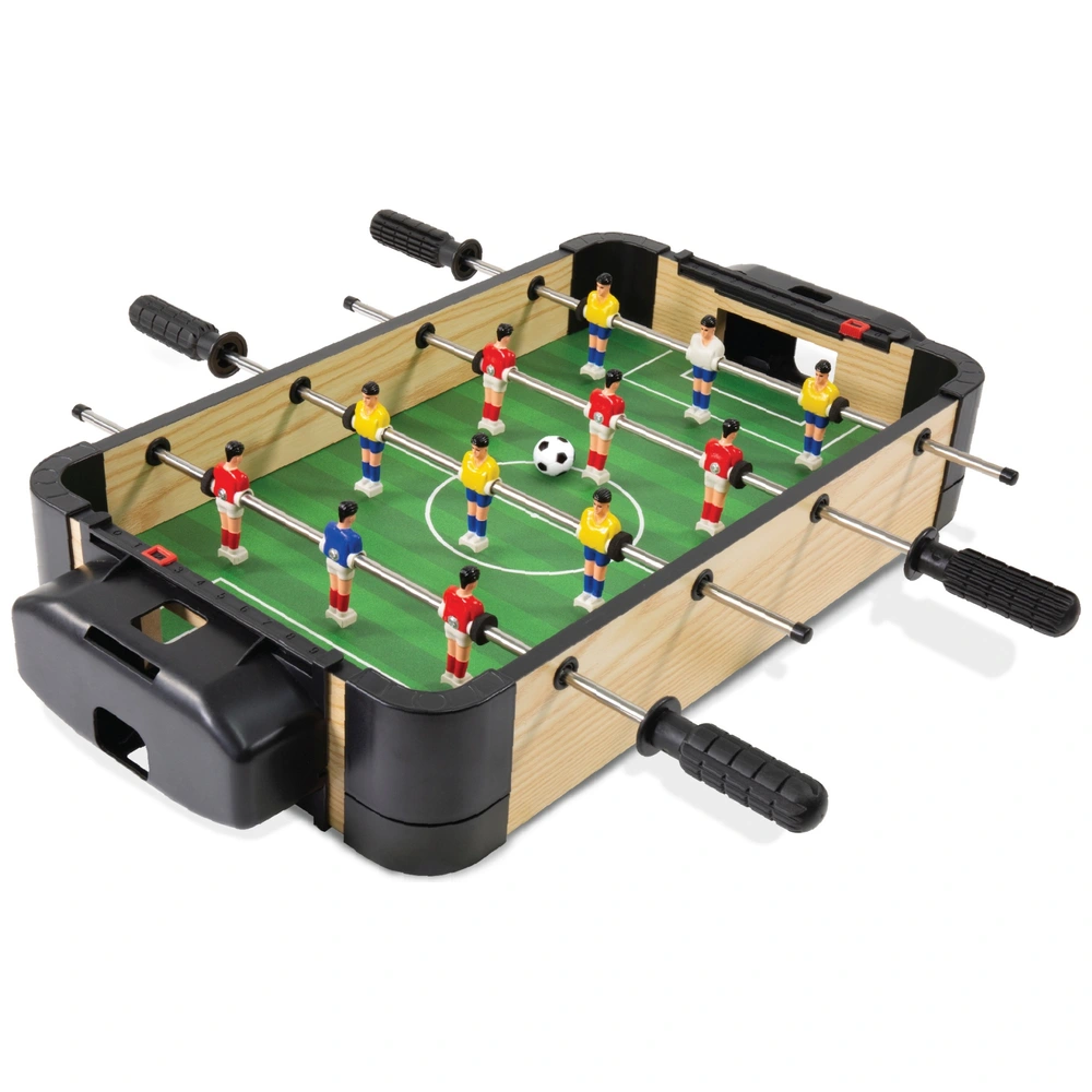 Powerplay Jeu de table 3 en 1, ensemble de table multi-jeux, mini football, hockey et tennis de table, taille unique Powerplay Jeu de table 3 en 1, ensemble de table multi-jeux, mini football, hockey et tennis de table, taille unique