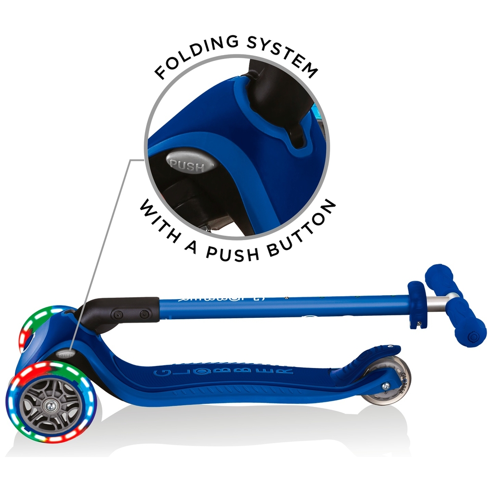 Patinete Globber Primo Foldable Blue - Scooter Xtreme