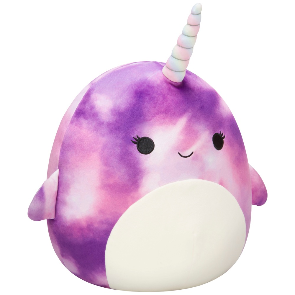 Squishmallows Plüschfigur Nabila der lila Narwal Serie 10 PlüschWal 30