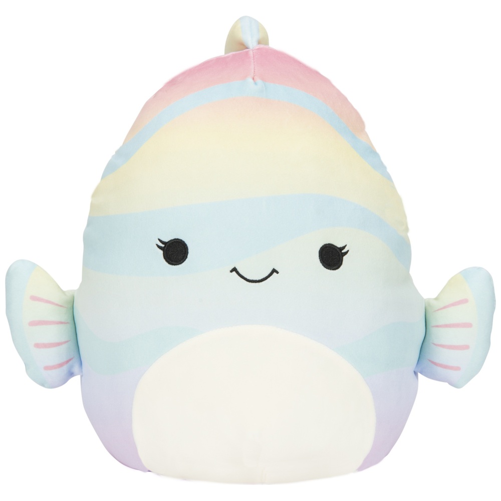 Peluche poisson arc-en-ciel xxl