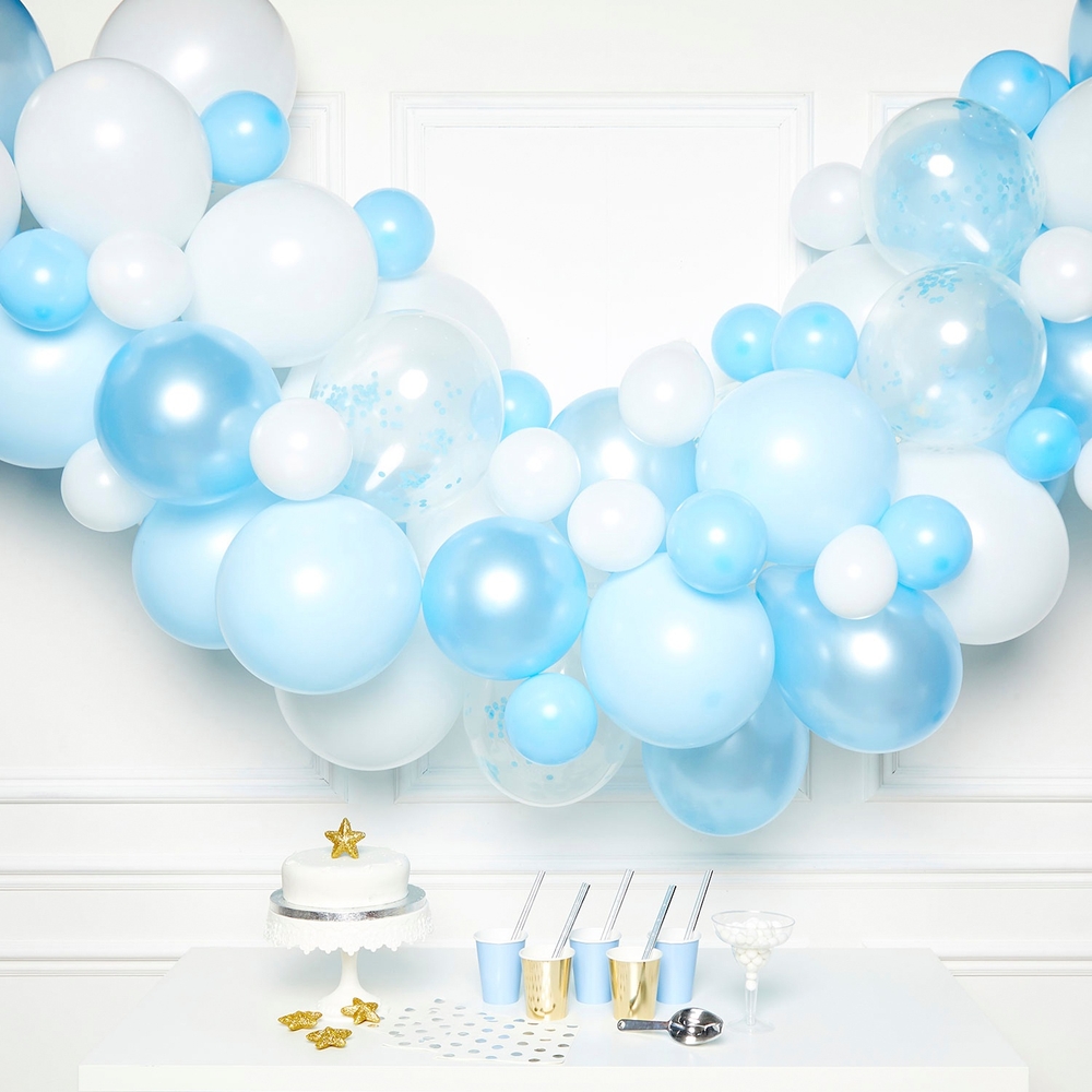 DIY Balloon Garland - Blue | Smyths Toys Ireland