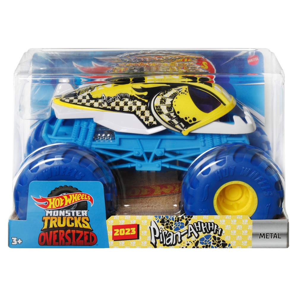 Hot wheels monster trucks piran-ahhhh 1:24 scale