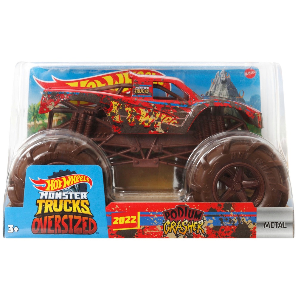 Hot Wheels Monster Trucks 1:24 Podium Crasher | Smyths Toys UK