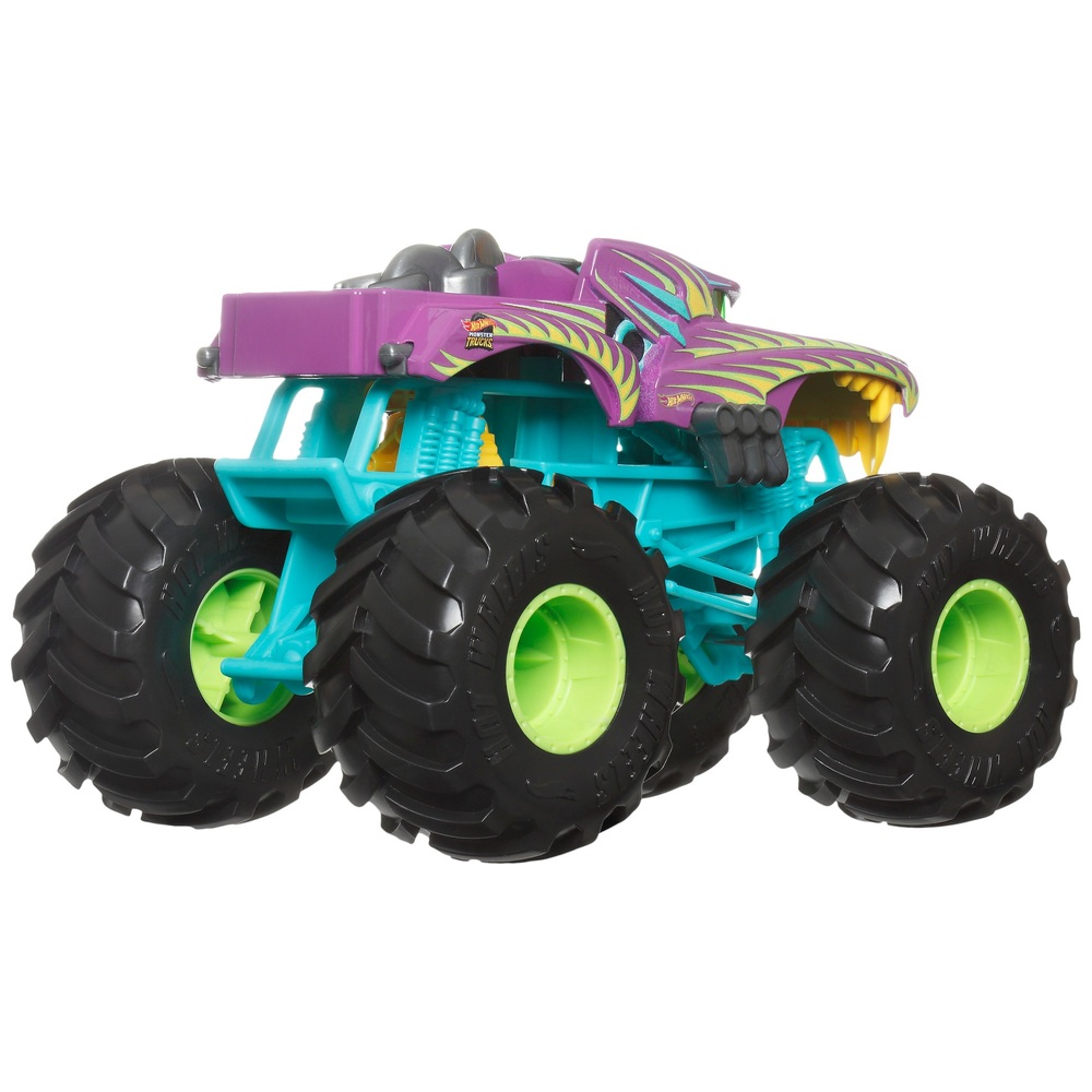 Hot Wheels Monster Trucks 1:24 Oversized Hotweiler Vehicle | Smyths Toys UK