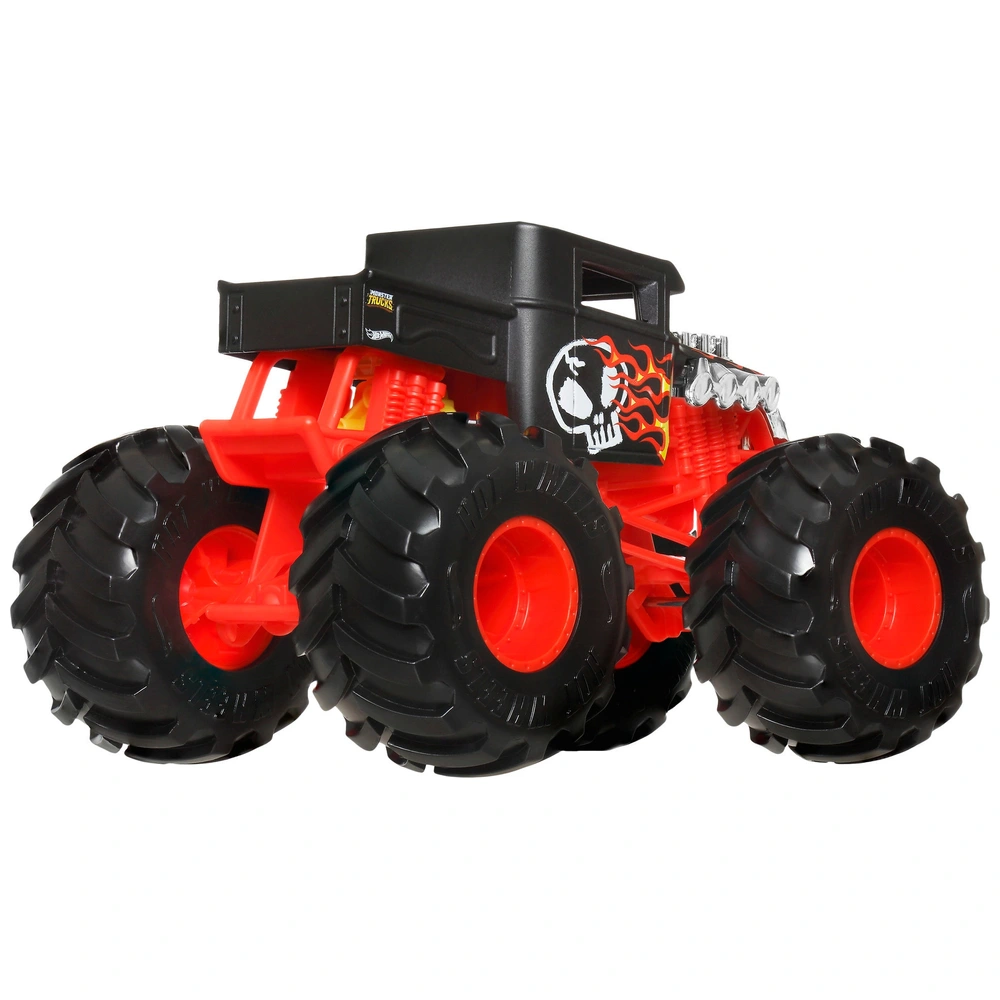 Hot Wheels Monster Trucks Oversized 1:24 Bone Shaker Die-Cast Car