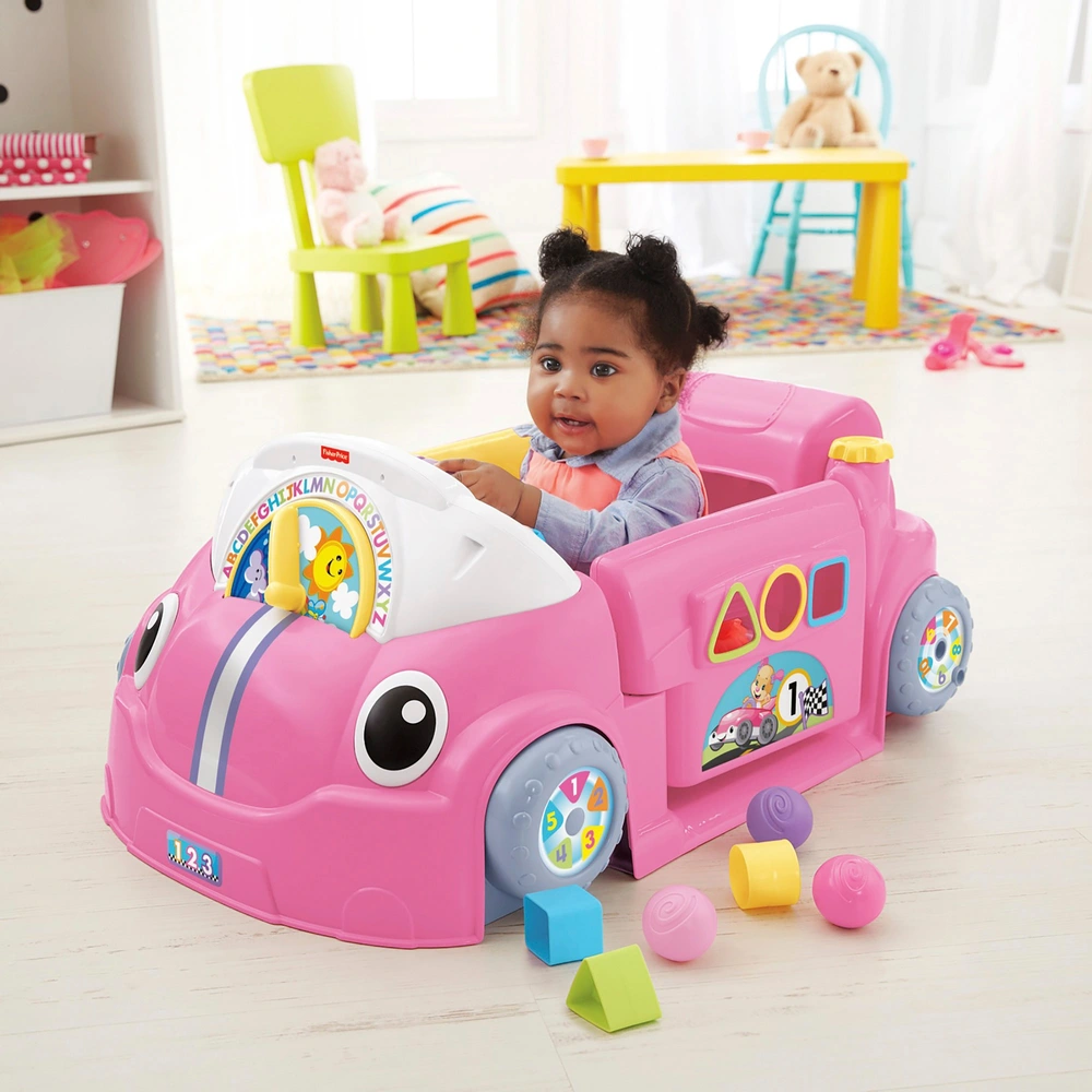 Fisher-Price Laugh Learn Crawl Around Car Smyths Toys UK