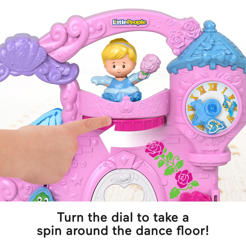 Fisher-Price Little People Disney Princess Castle, Songs Palace Dollhouse