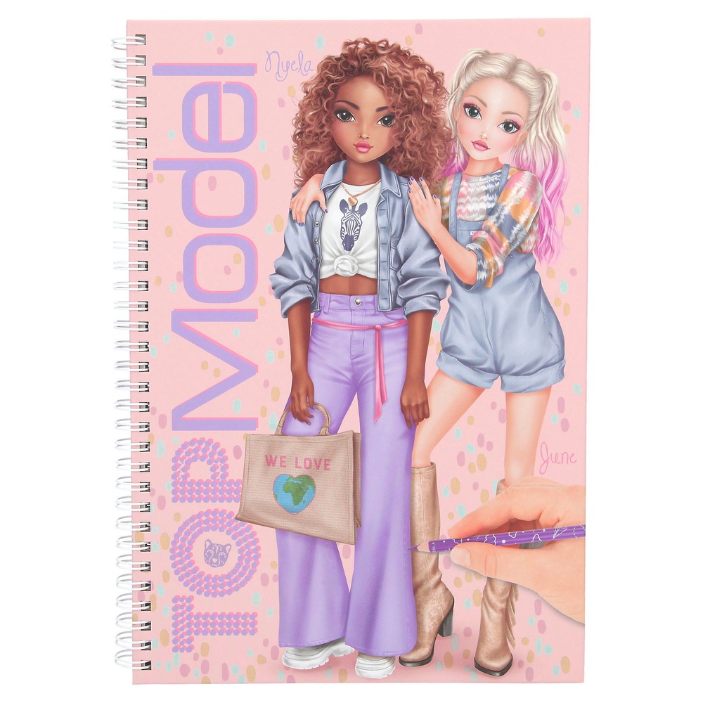TOPModel Colouring Book with Pen Set | Smyths Toys UK