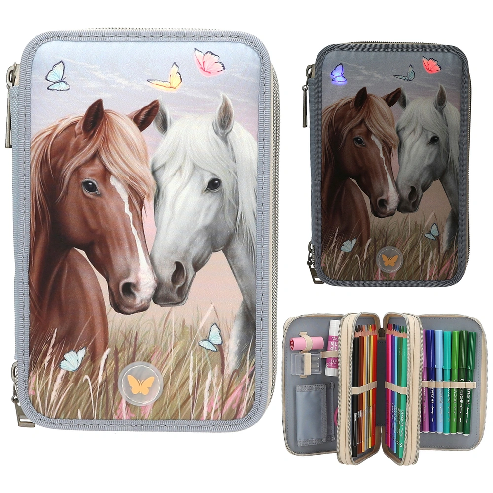 Miss Melody Etui 3 vakken met LED | Smyths Toys Nederland