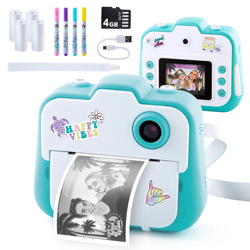 Canal Toys - Photo Creator, Selfie and Video Instant Printing Camera -  Thermal Paper for 250 Photos - LCD Display - from Age 8 - CLK 001 : Toys &  Games 