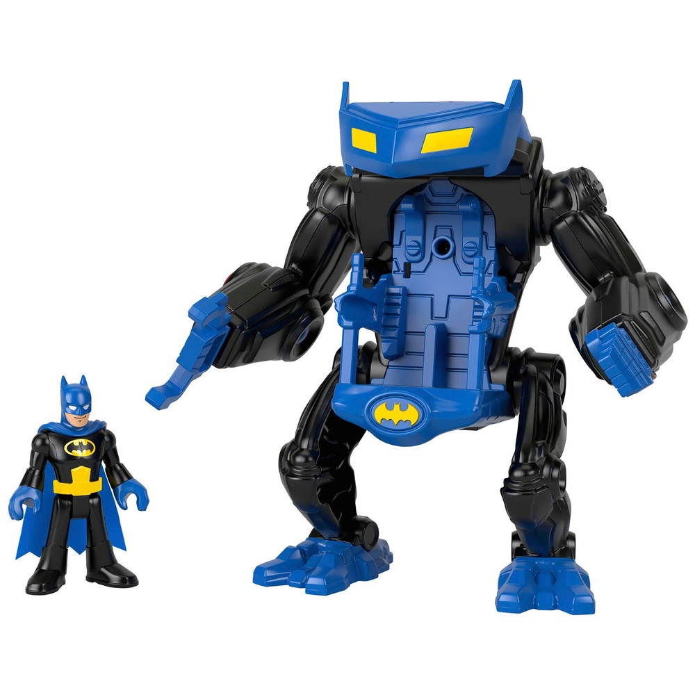 Fisher-Price Imaginext DC Super Friends Batman Toys, XL Batcycle with  Projectile Launcher & XL Batman Figure, Each 10 Inches, Ages 3+ Years