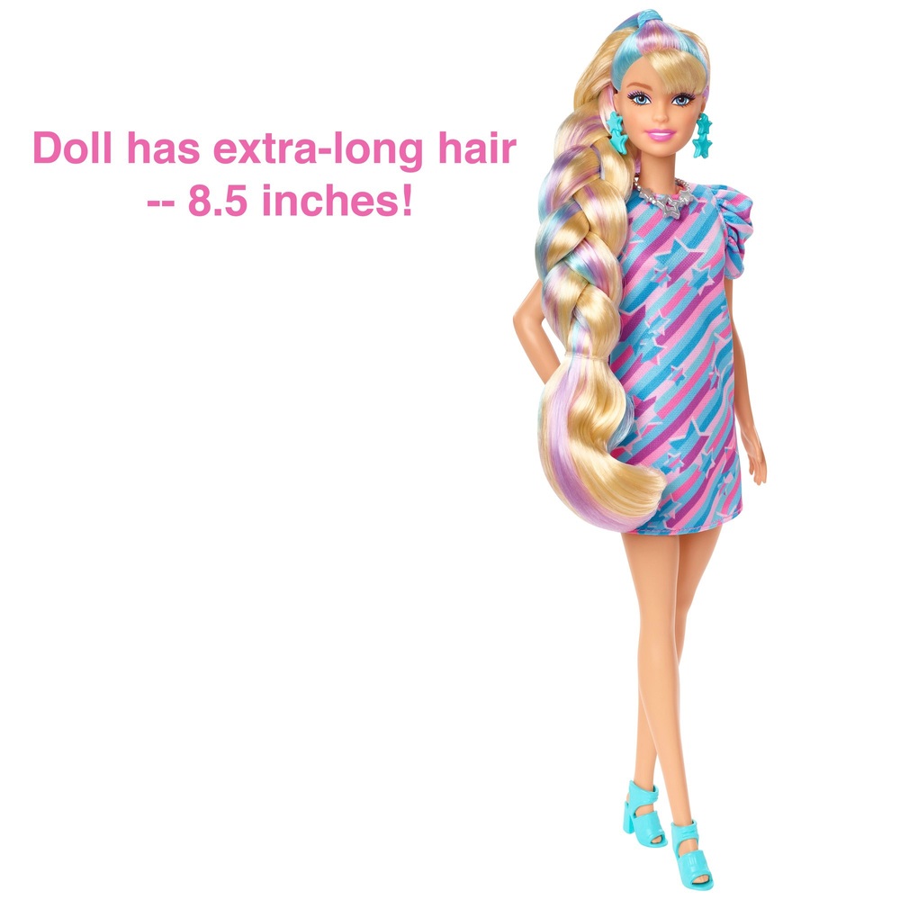 Barbie Totally Hair Star Doll and Accessories | Smyths Toys UK