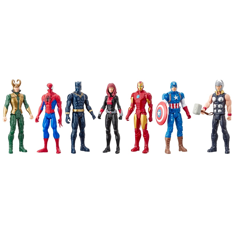 Figurine captain marvel articulé Avengers Titan Heroes Series 30Cm jouet  enfant