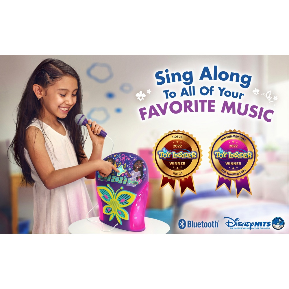 iHome Disney Encanto Bluetooth Karaoke Machine with EZ Link Technology