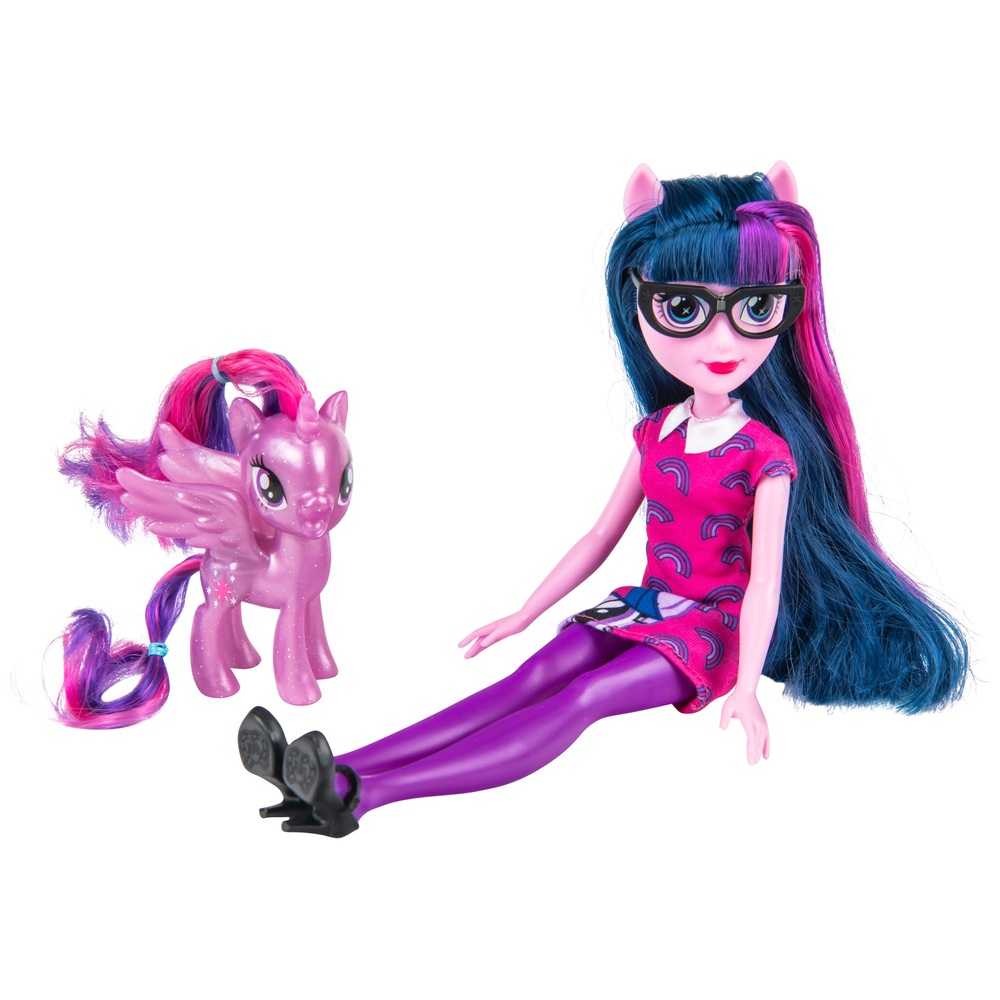 My Little Pony Equestria Girls Doll & Pony Twilight Sparkle | Smyths Toys UK