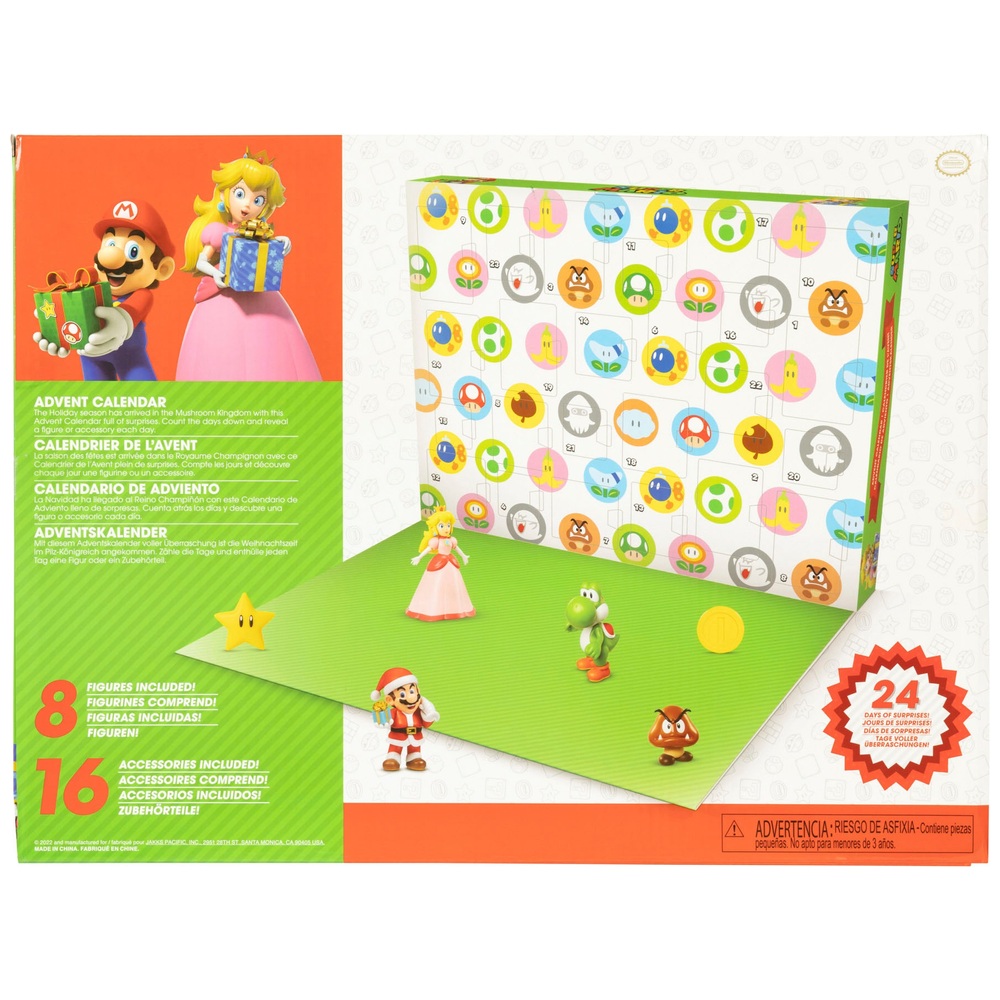Nintendo Super Mario Holiday Advent Calendar Smyths Toys UK