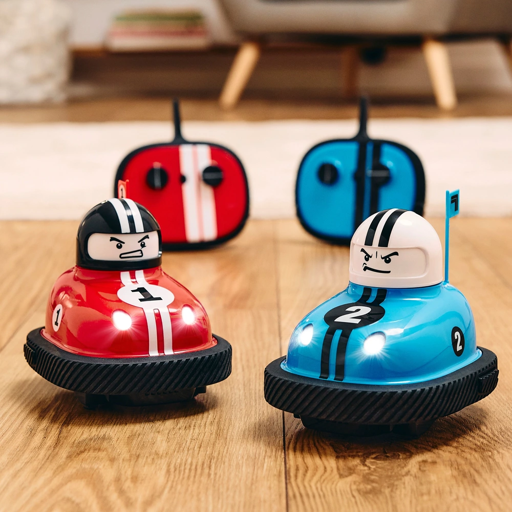 Sharper Image Remote Control Road Rage Speed Bumper Cars Pack