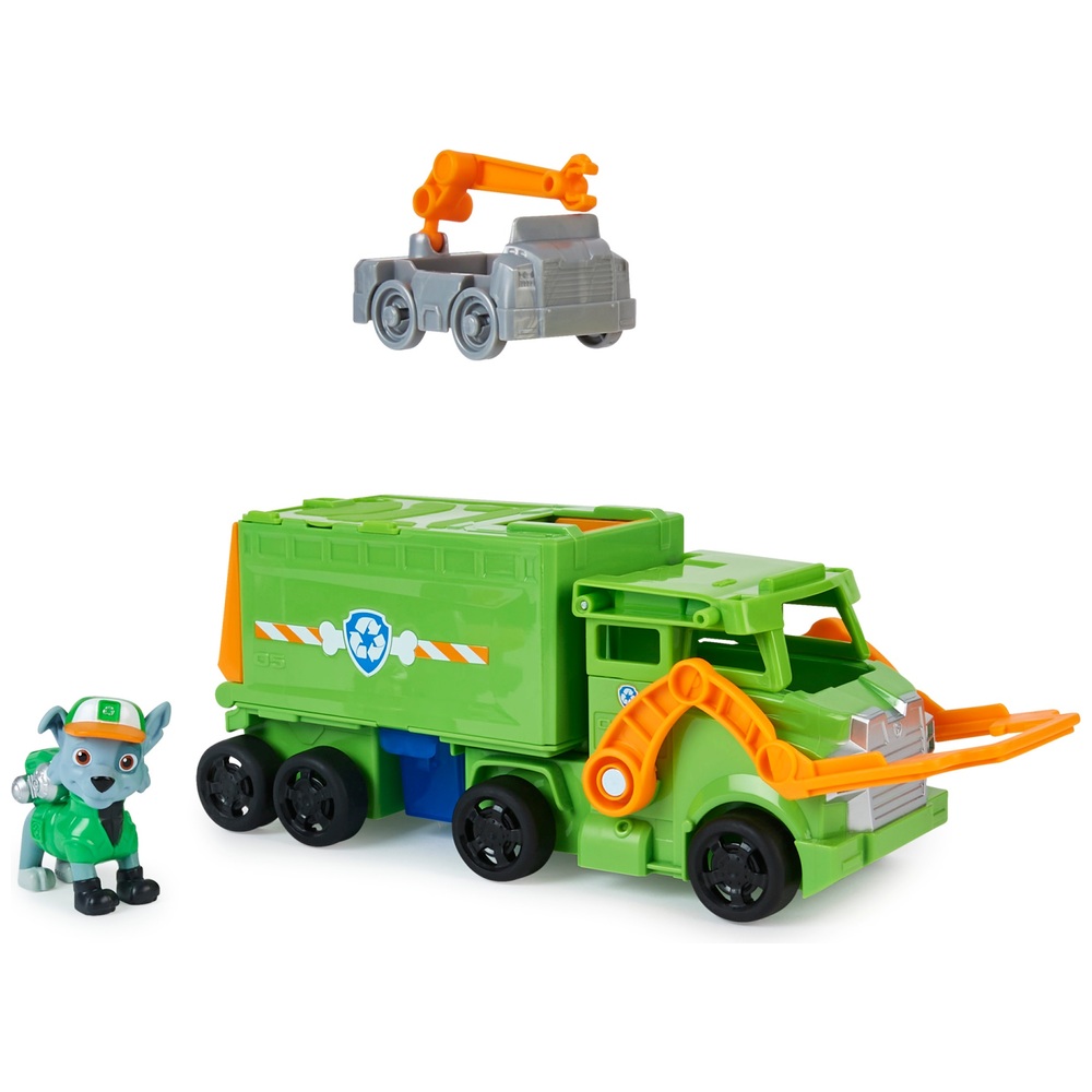 Jeu de construction Camion de recyclage Rocky city - Mega Block PAW PATROL  : le jeu à Prix Carrefour