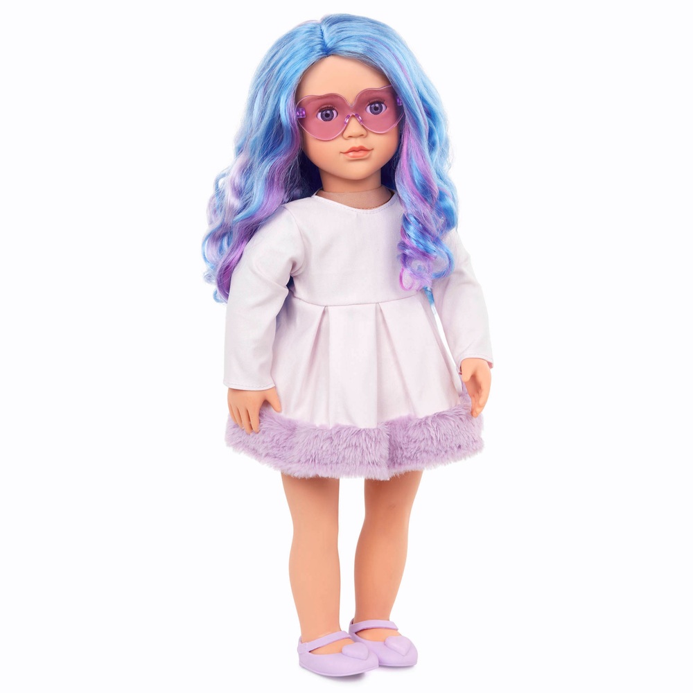 Our Generation From Hair to There 18-Inch Parker Doll with Extendable Hair  and Style Guide in Cute Pink Dress - Walmart.com