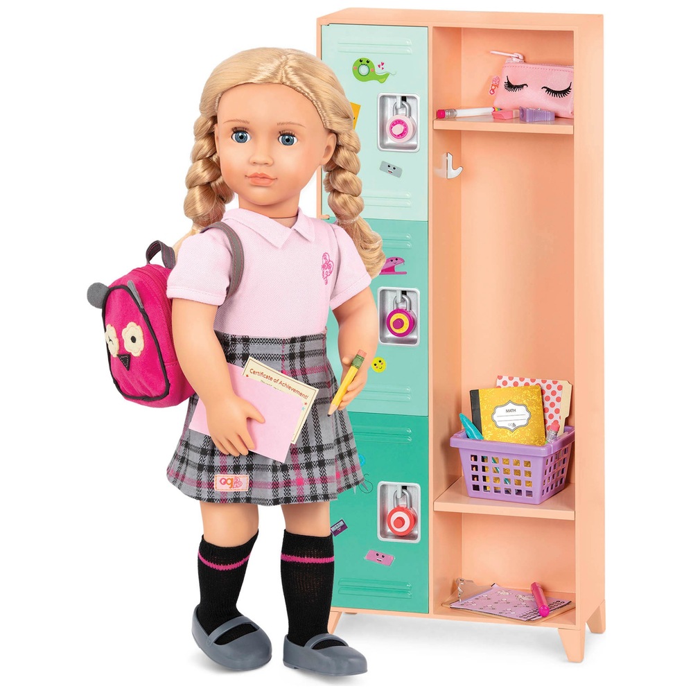 Our Generation Deluxe Doll Hally School Girl