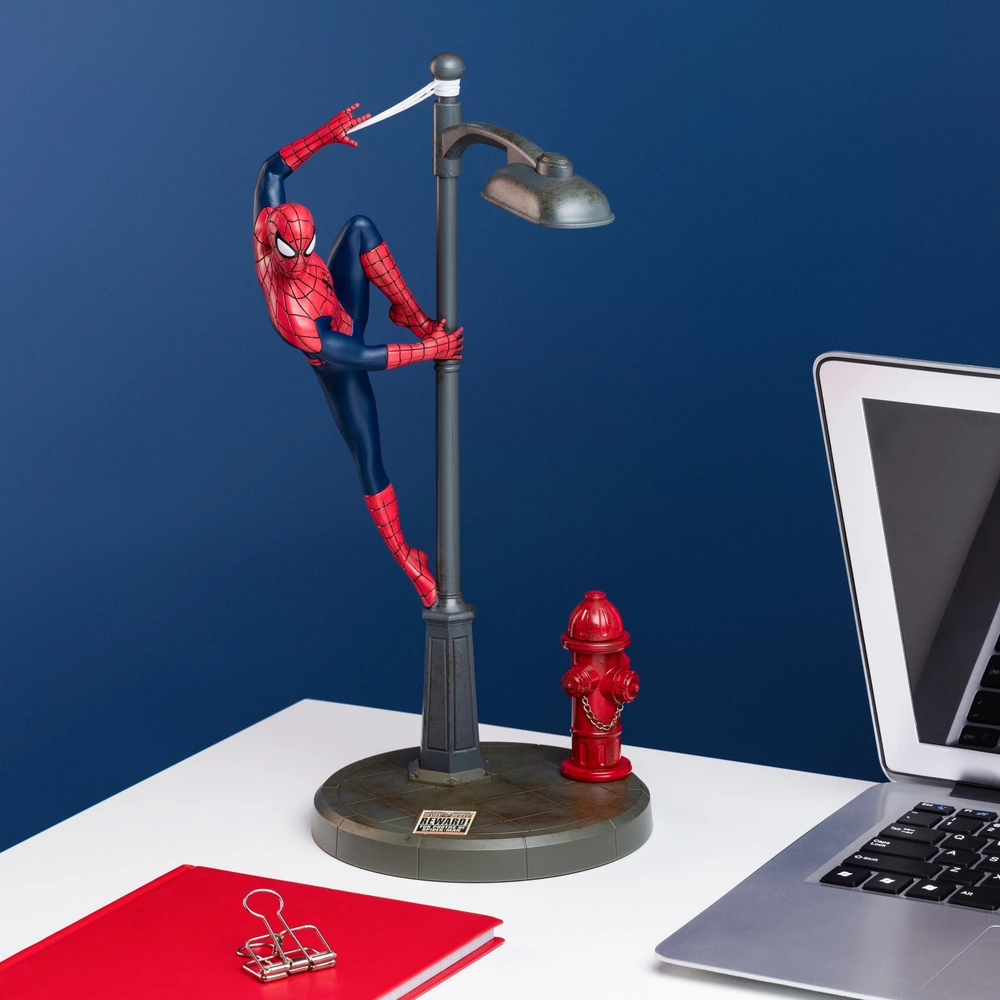 MARVEL Spider-Man Lamp スパイダーマン ランプ Paladone Marvel Lamp Spider-Man | Smyths Toys Nederland