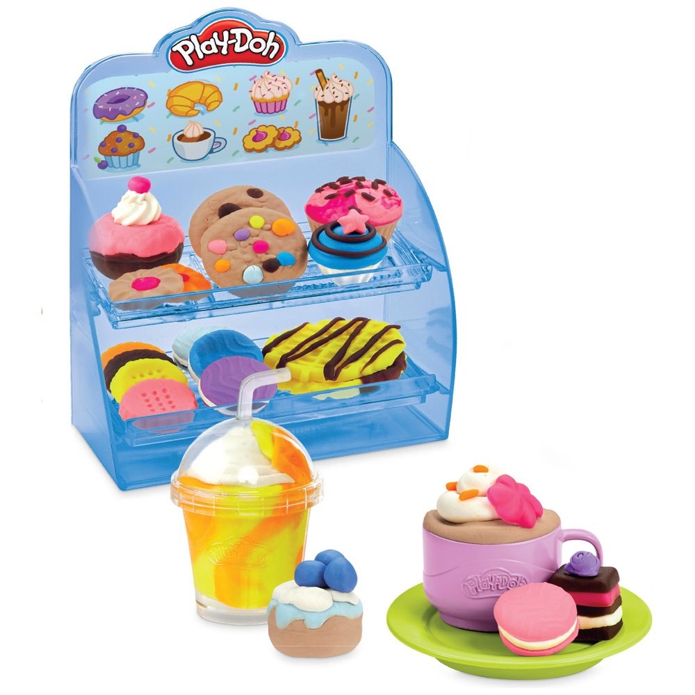 Play-Doh Kitchen Creations Super Colourful Cafe Playset – Infinity  Collectables