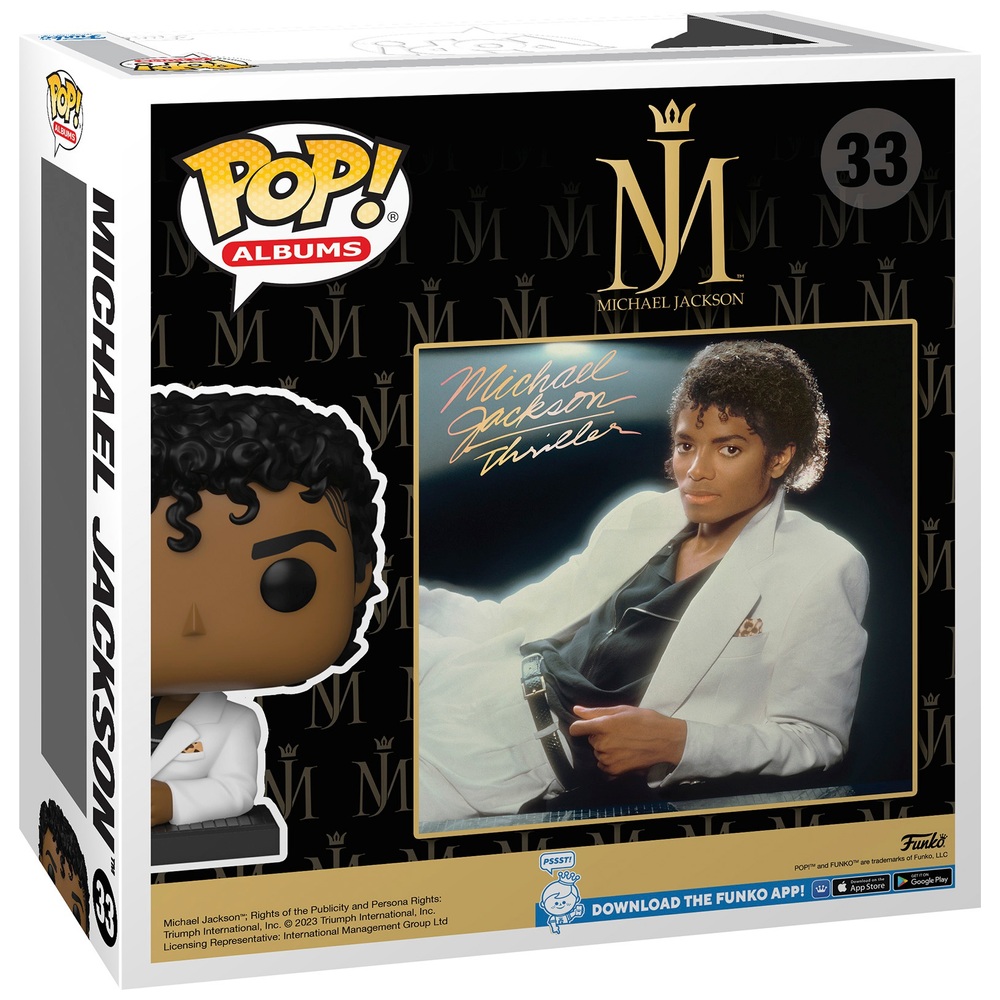POP! Vinyl Album 33: Michael Jackson Thriller | Smyths Toys UK