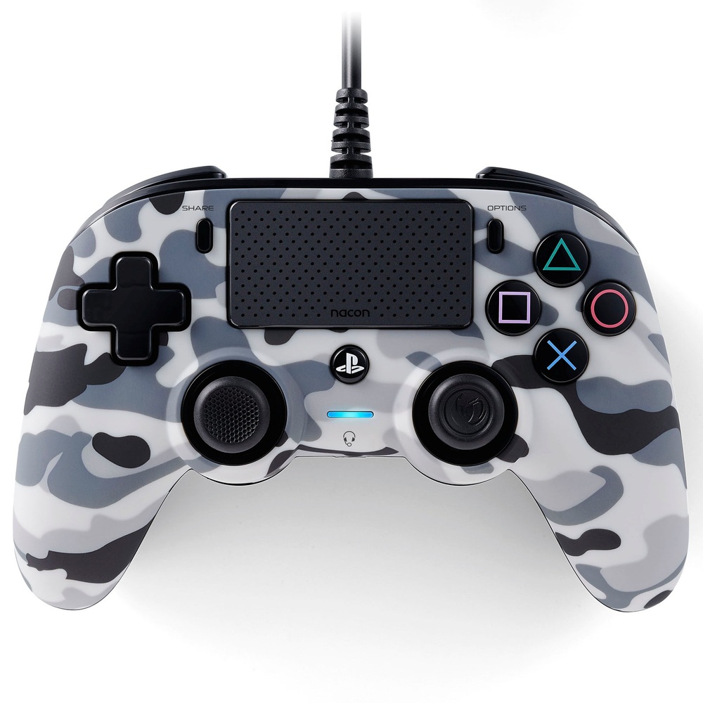 ps4 controller camouflage grau saturn