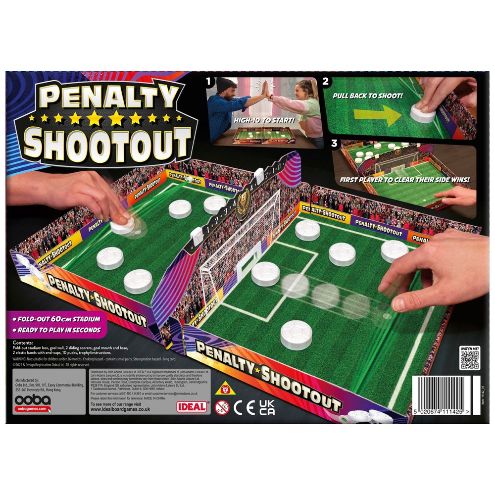 Spin Master Games Penalty Shootout, Mini Soccer Finger Board Game Tabletop  Foosball Football Goal Family Sports Cool Fun Toy Gift, for Adults and Kids  Ages 8 an… in 2023